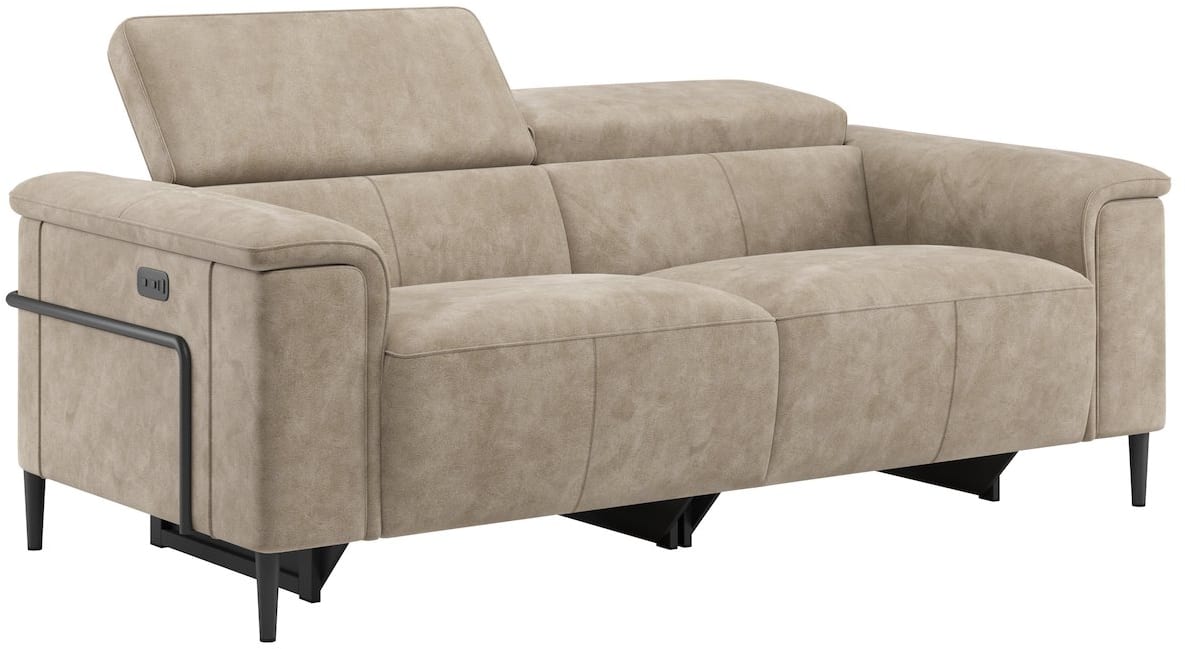 H&H - Cassie - Canapés - 2.5-places - réglable électique à 1 moteur