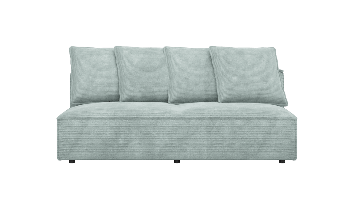 H&H - Rochester - Canapés - 3-places sans accoudoirs