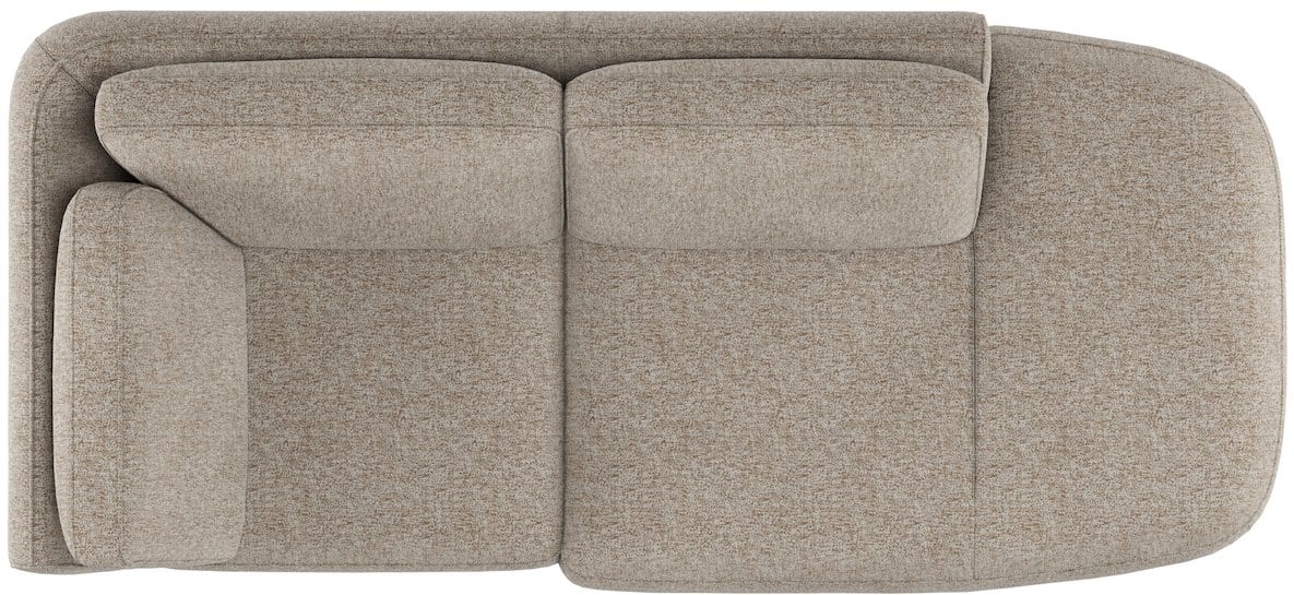 XOOON - Merano - Sofas - Ottomane groß - rechts