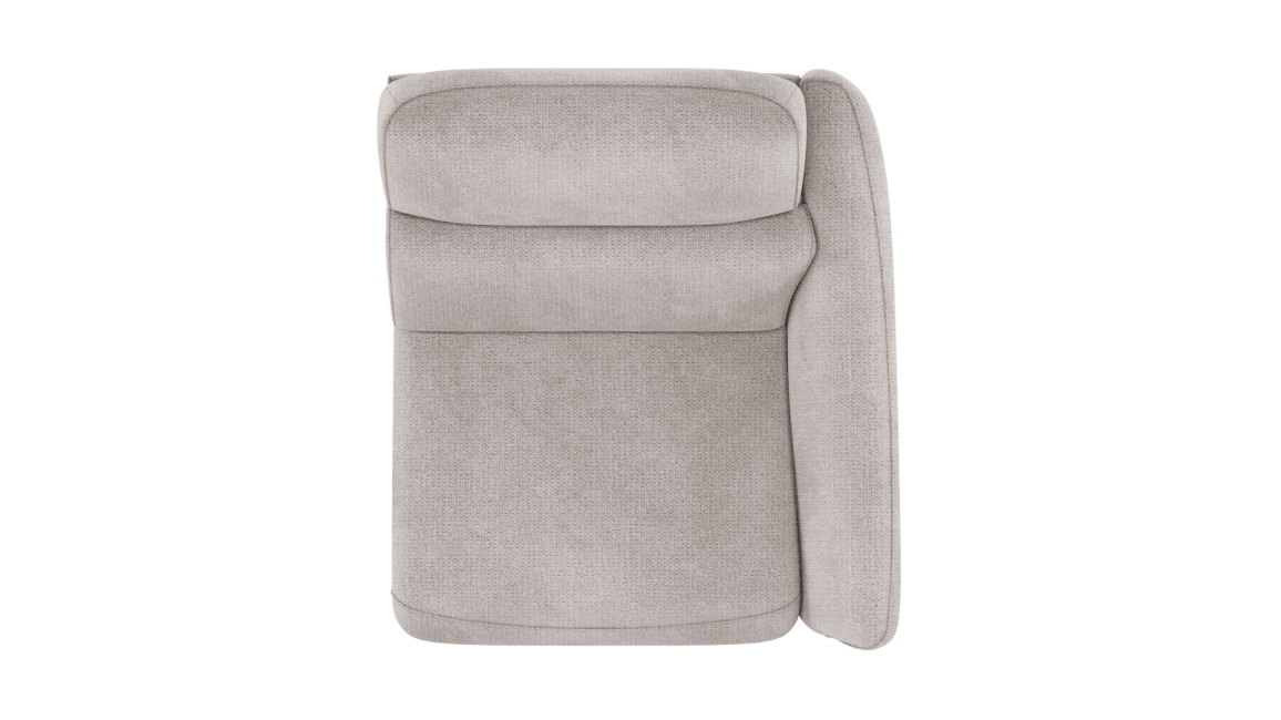 H&H - Maelys - Canapés - 1-place accoudoir droit - réglable électrique - 1 x 2 moteurs