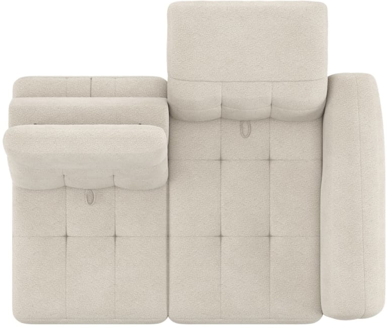 Henders and Hazel - Bologna - Banken - 2-zits - arm rechts - verstelbare rug - electrisch verstelbare voetsteun