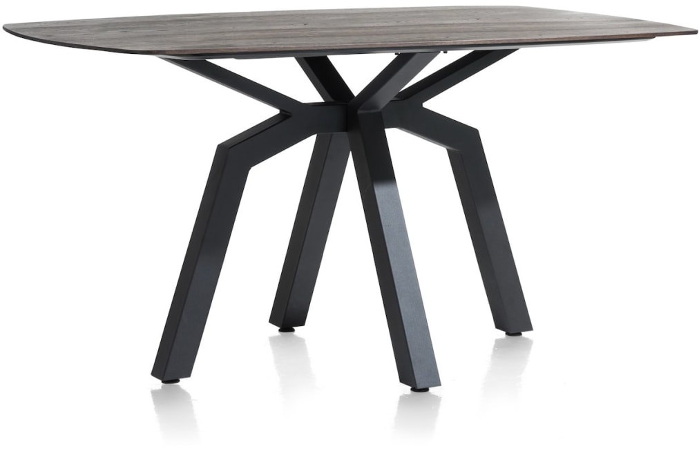 H&H - Vérone - Moderne - table de bar ovale 190 x 108 cm (hauteur: 92 cm)