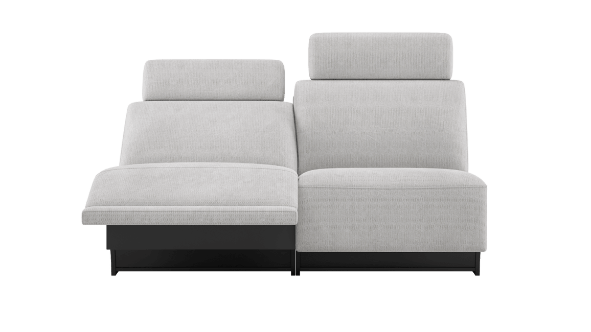 XOOON - Carini - Sofas - 3-Sitzer ohne Armlehnen - 2 x elektrisch verstellbar