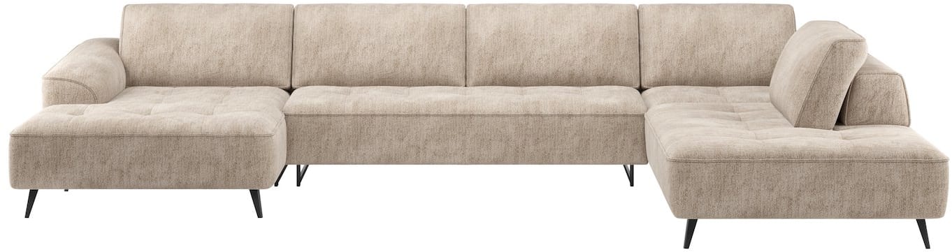 H&H - Tolosan - Canapés - Meridienne gauche - 3 places sans acoudoirs - partie d&#39;angle - ottomane droite