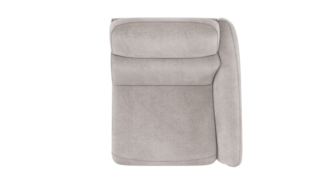 H&H - Maelys - Canapés - 1-place accoudoir droit - fixe