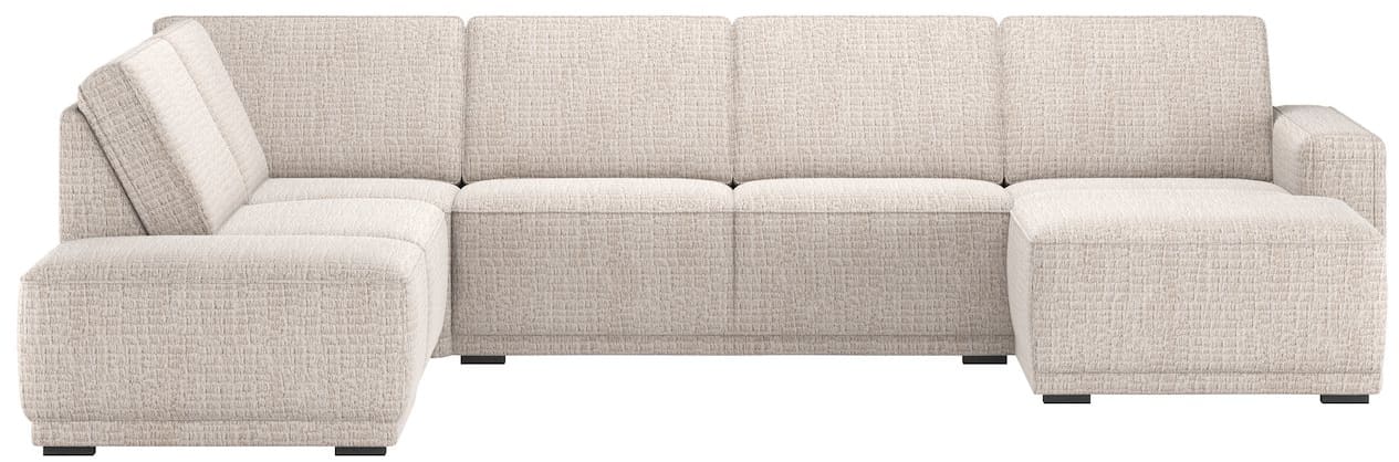 Happy@Home - Morris - Banken - Ottomane big links - 2,5 zits zonder armen - longchair rechts