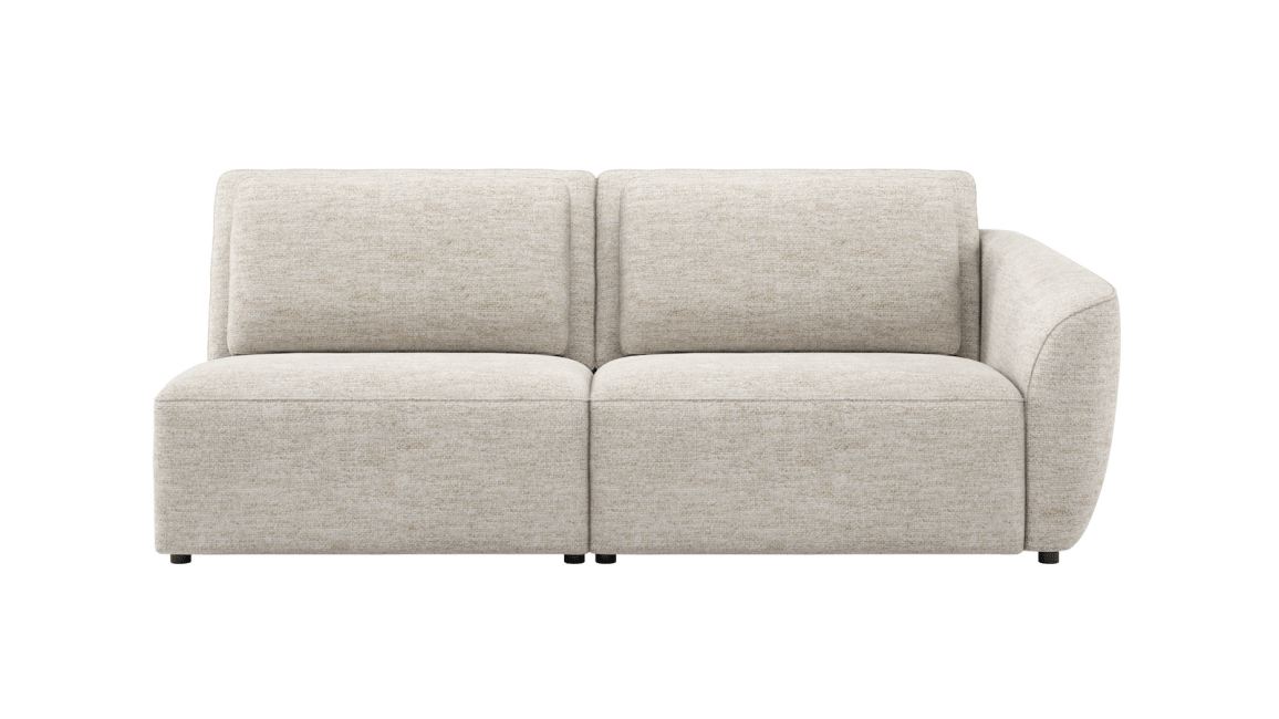 H&H - Burdigala - Canapés - 3-places - accoudoir droit