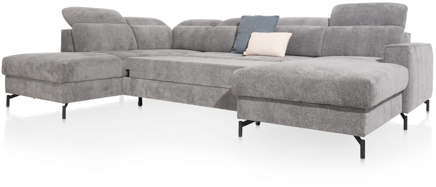 XOOON - Rialto - Sofas - Ottomane links - 2,5 Sitzer ohne Armlehnen - Longchair rechts