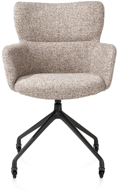 XOOON - Sage - Armlehnstuhl + Rollen - Aluminium Gestell - selected choices