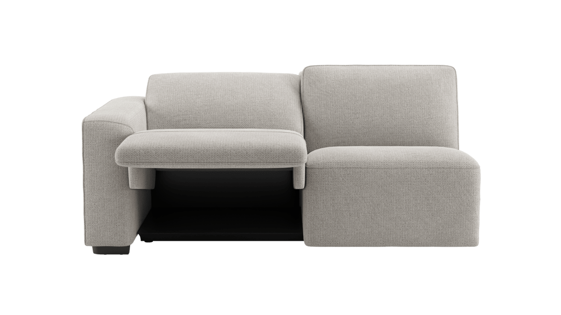 Happy@Home - Babette - Banken - 2.5-zits arm links - electrisch 1 motor + 1 hoofdsteun - bonellvering