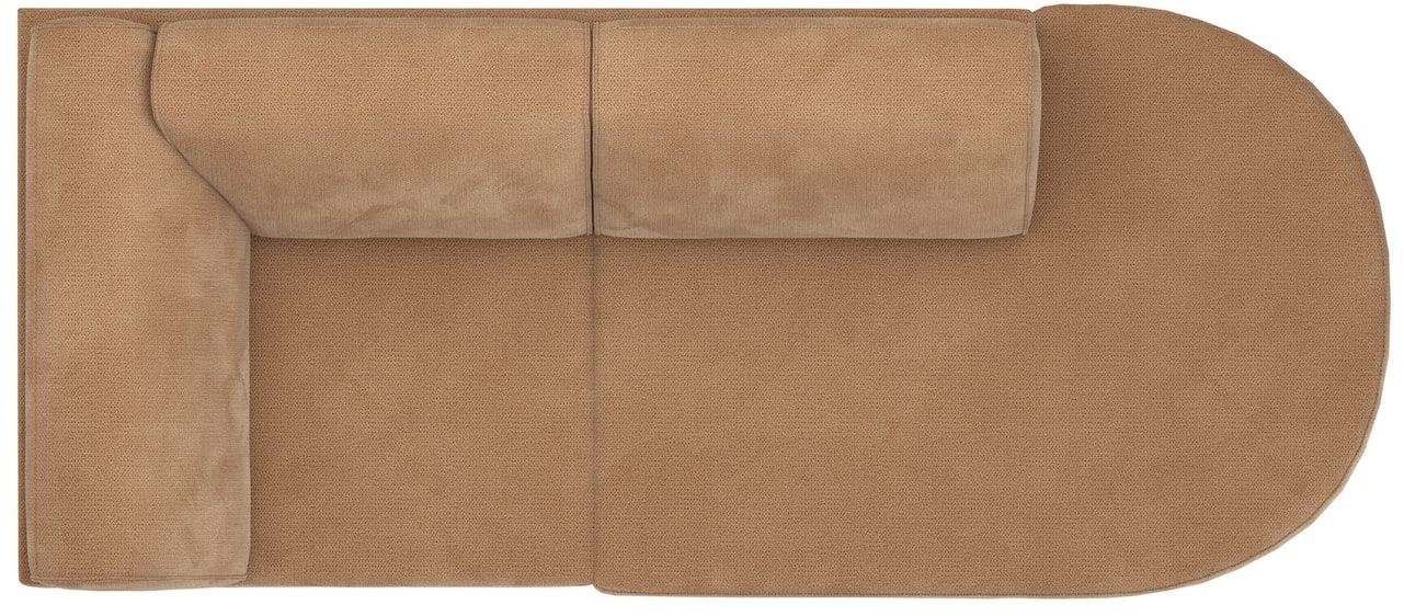 H&H - Anaba - Canapés - ottomane droite