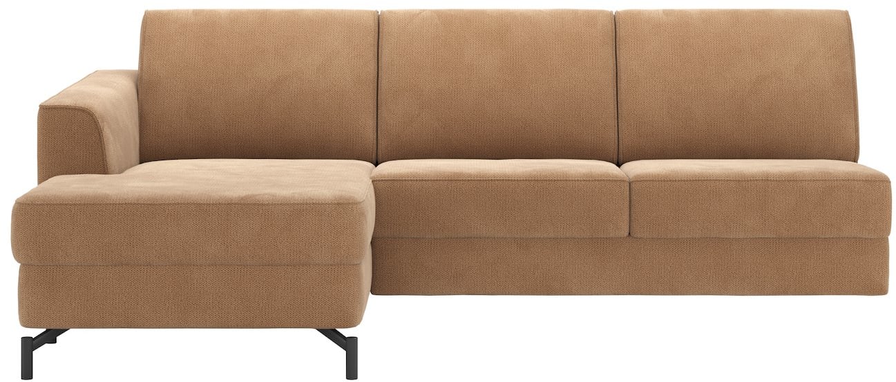 H&H - Anaba - Canapés - 3-places sans accoudoir incl. meridiénne anguleuse gauche