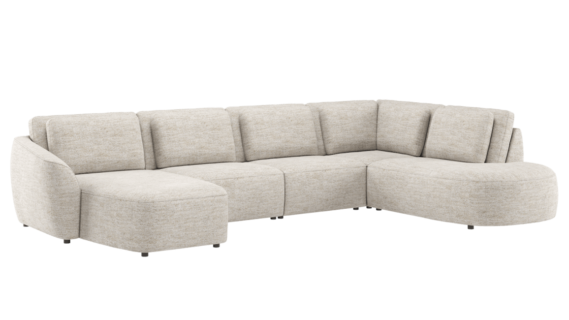 H&H - Burdigala - Canapés - grande ottomane droite