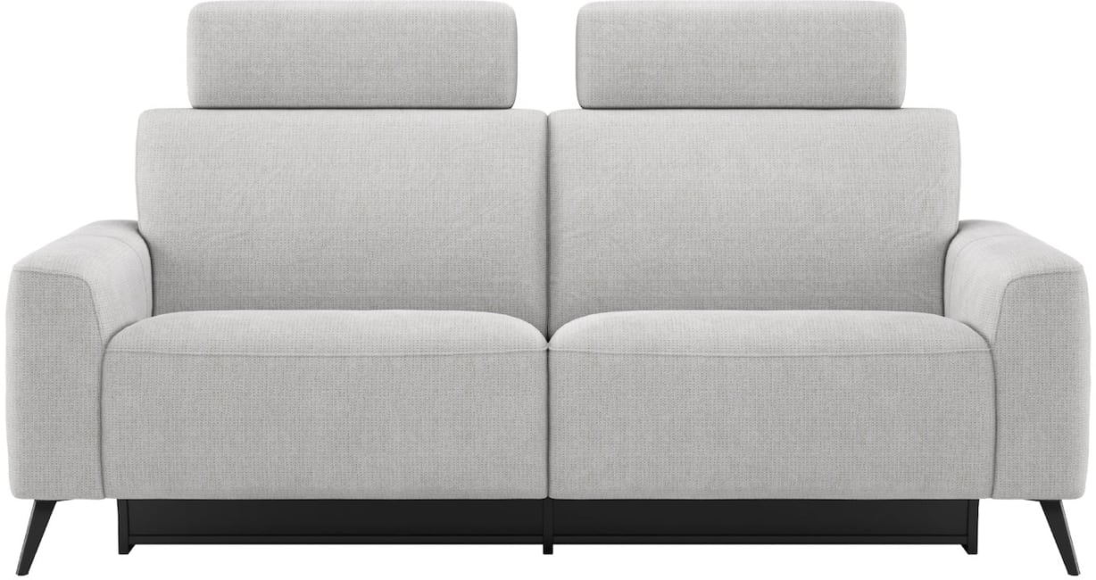 XOOON - Carini - Canapés - 3-places - réglable électrique à 2 x 1 moteur - 2 appui-tetes - ressorts bonell