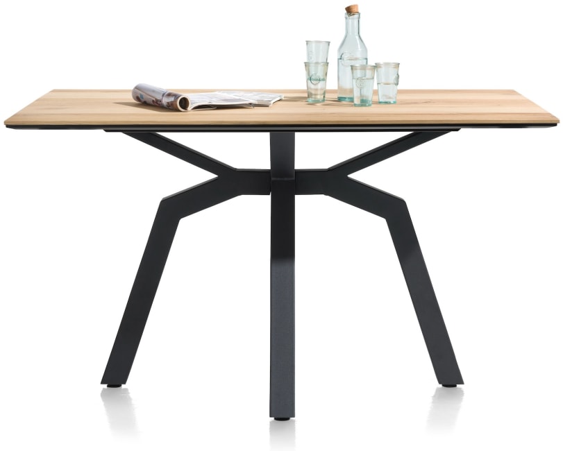 H&H - Vérone - Moderne - table de bar 160 x 100 cm (hauteur: 92 cm)