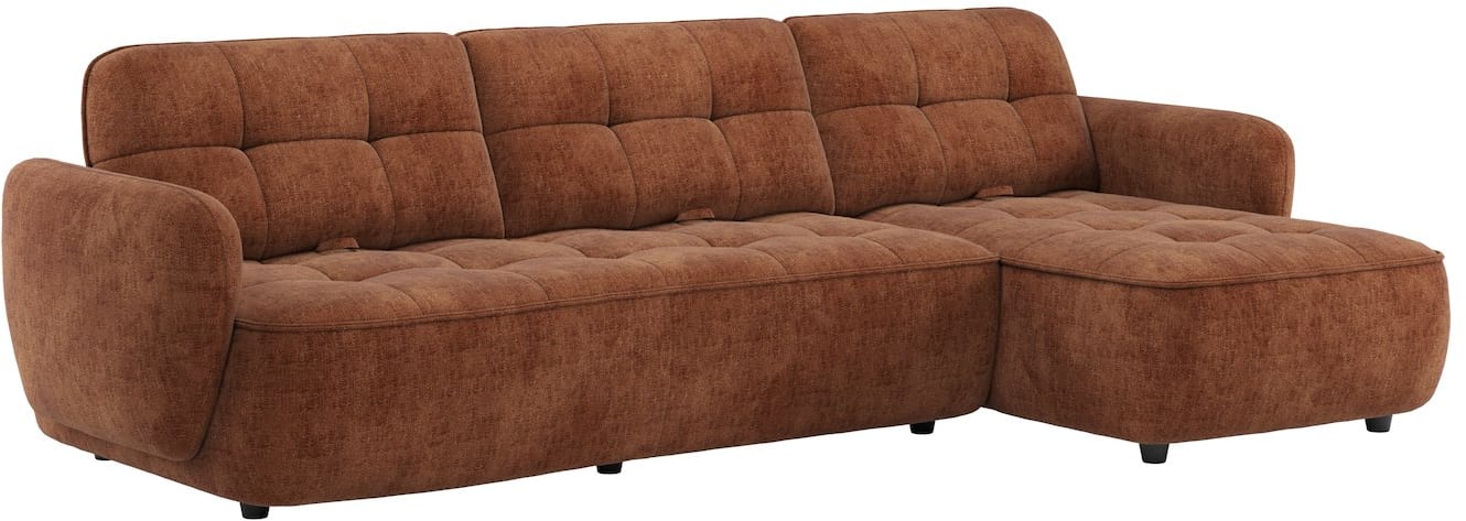XOOON - Casoli - Sofas - 3,5 Sitzer Armlehne links verstellbar - Longchair rechts verstellbar