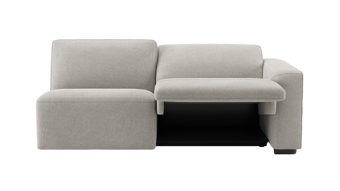 Happy@Home - Babette - Banken - 3-zits arm rechts - electrisch 1 motor + 1 hoofdsteun - bonellvering