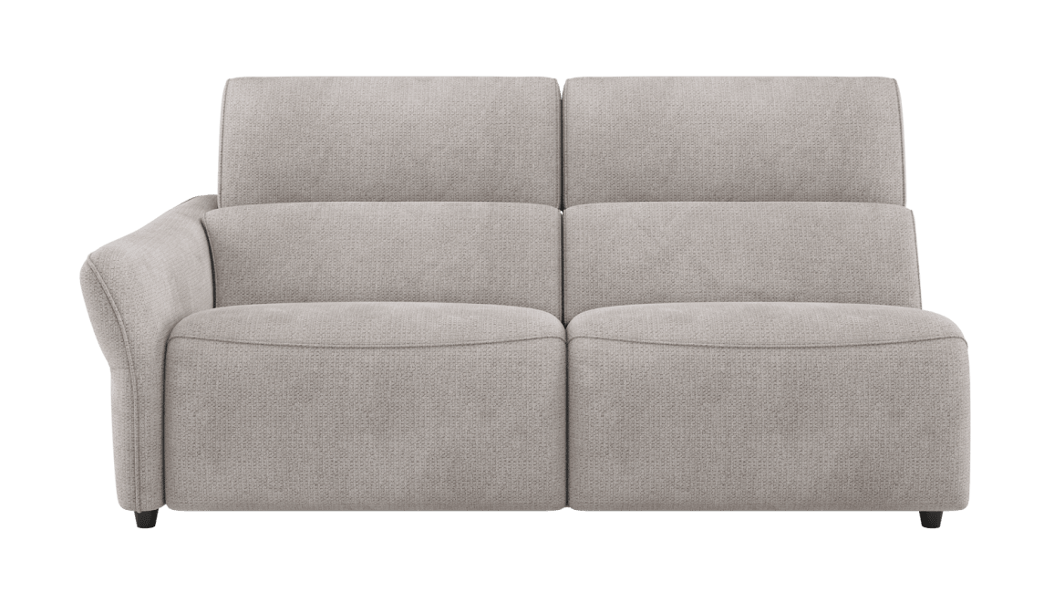 H&H - Maelys - Canapés - 3-places accoudoir gauche - fixe