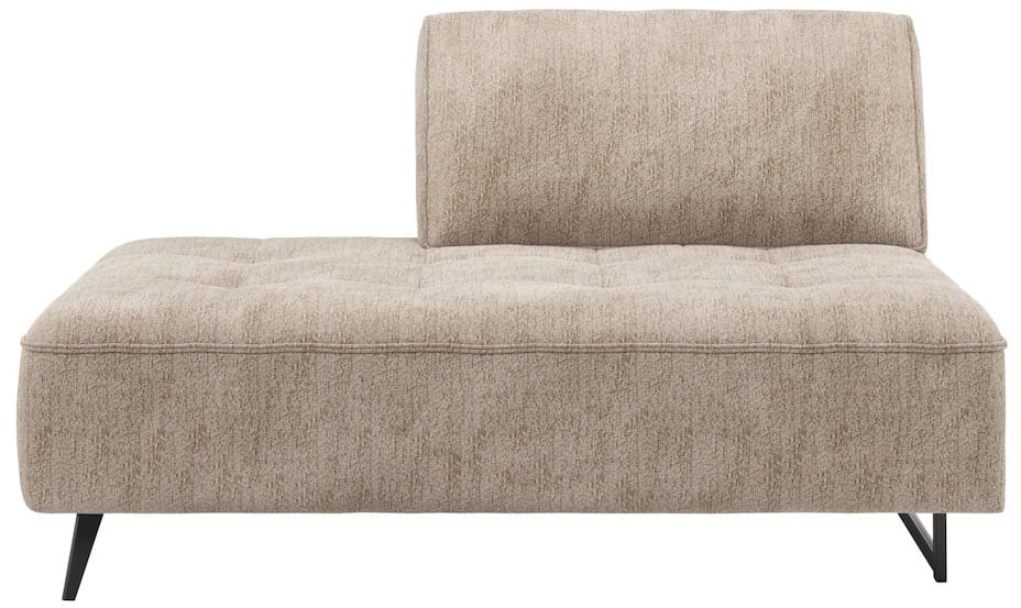 H&H - Tolosan - Canapés - petite ottomane - dossier réglable - accoudoir gauche