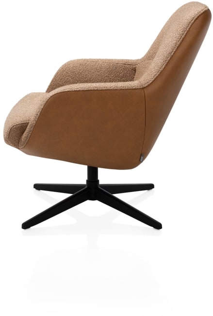 XOOON - Vernon - Sessel drehbar - niedrige Rückenlehne