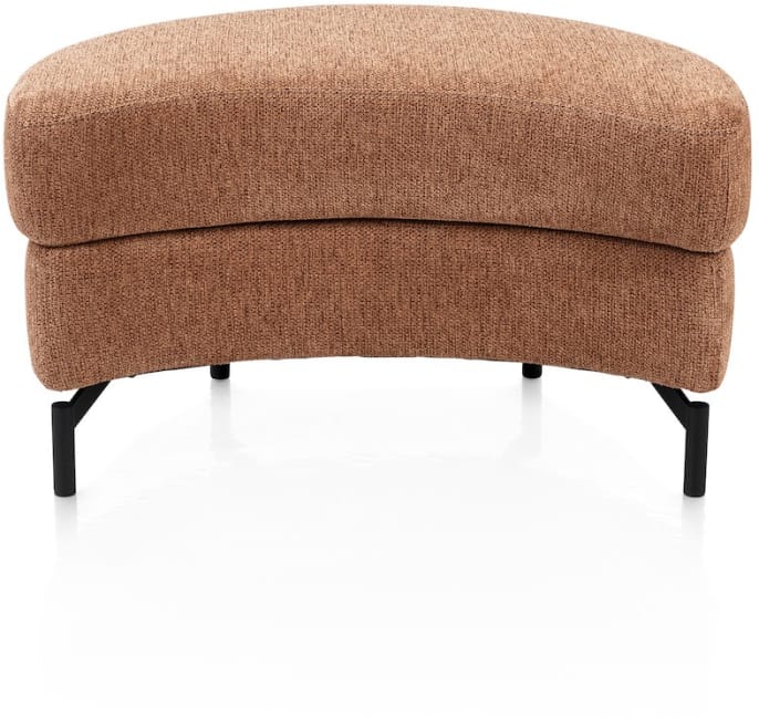 Henders & Hazel - Alcona - Sofas - Hocker halbrund - 80 x 52 cm