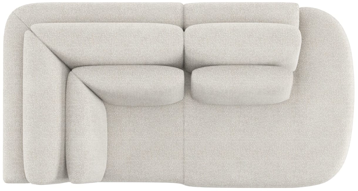 H&H - Delhi - Canapés - grande ottomane - droite