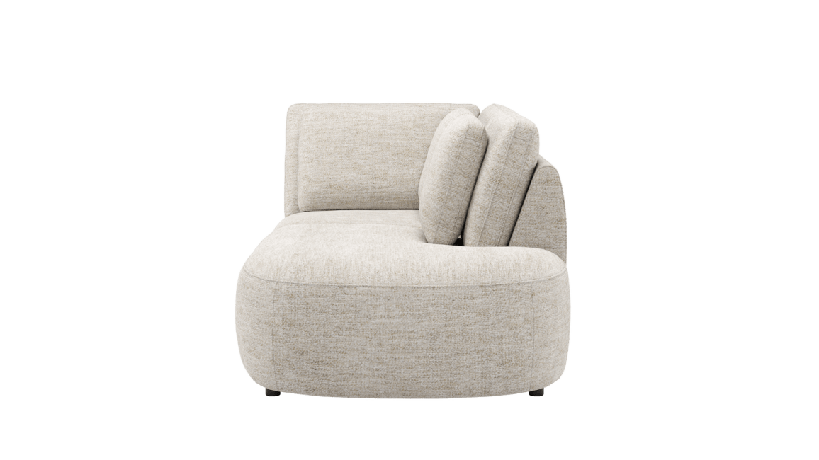 H&H - Burdigala - Canapés - grande ottomane droite