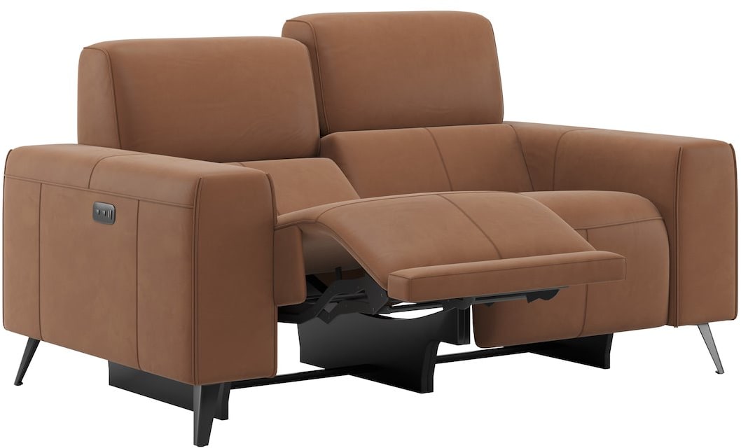 H&H - Cassiopee - Canapés - 2-places - réglable électrique à 4 moteurs - ressorts bonell