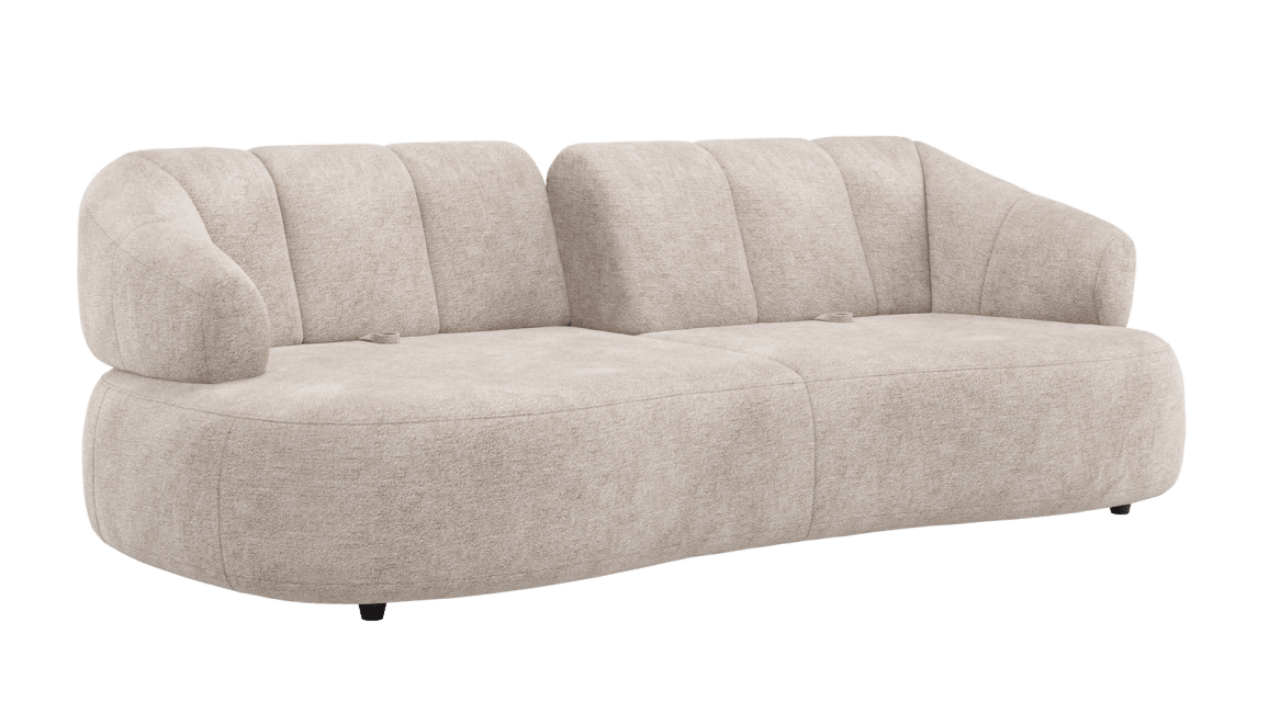 H&H - Coimbra - Canapés - 3.5-places - réglable