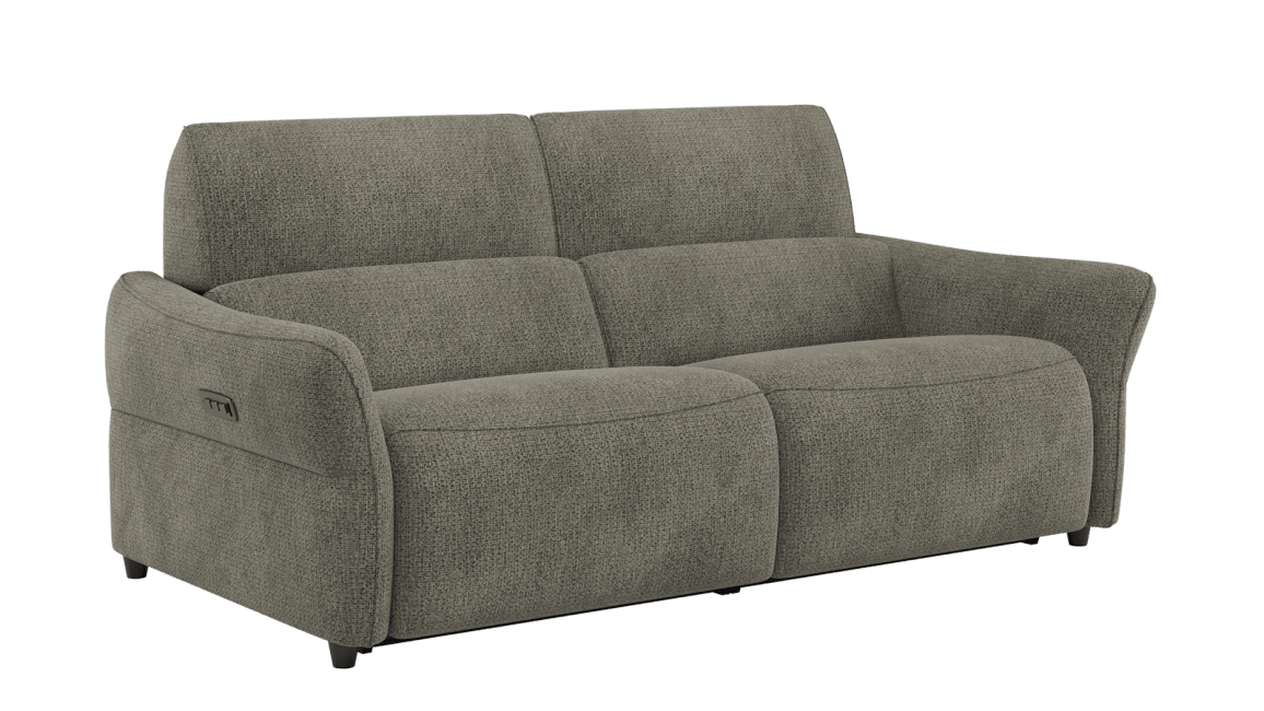 H&H - Maelys - Canapés - 3-places - réglable électrique - 2 x 2 moteurs