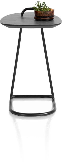U-vormige bijzettafel, salontafel, laptoptafel, koffietafel, zijtafel, bedtafel