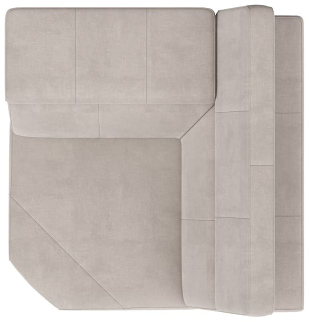 H&H - Bangkok - Moderne - Canapés - partie d&#39;angle grand