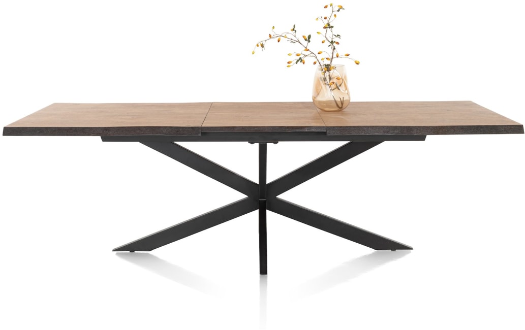 H&H - Évora - table à rallonge 190 (+ 60) x 100 cm