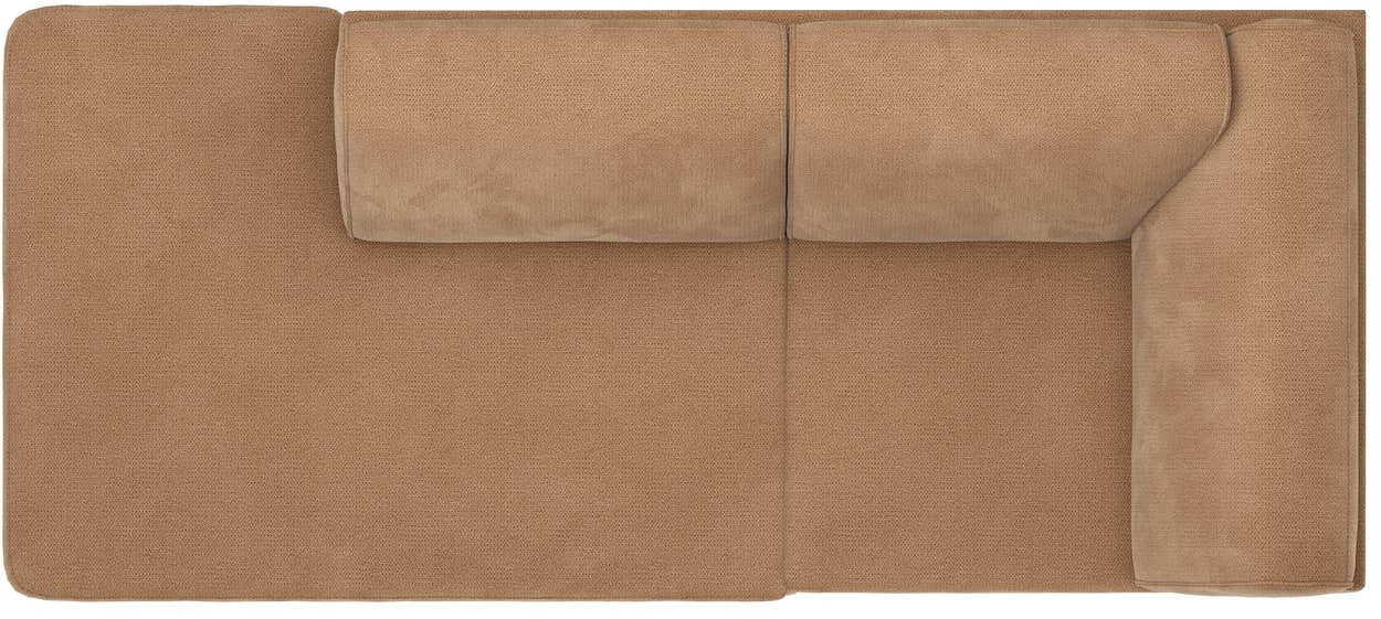 H&H - Anaba - Canapés - ottomane anguleuse gauche