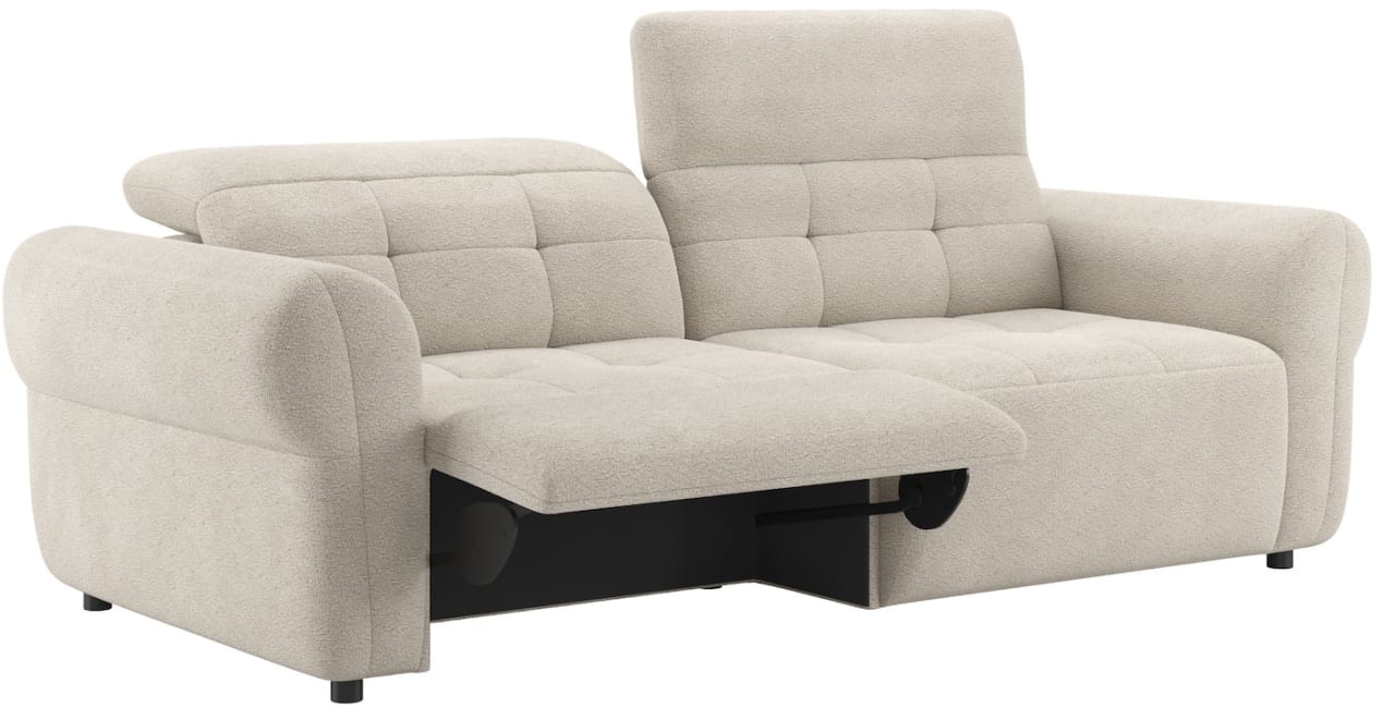 Henders and Hazel - Bologna - Banken - 3-zits - verstelbare rug - electrisch verstelbare voetsteun