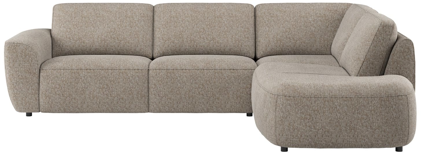 XOOON - Merano - Sofas - 2,5 Sitzer links - Ottomane gross rechts