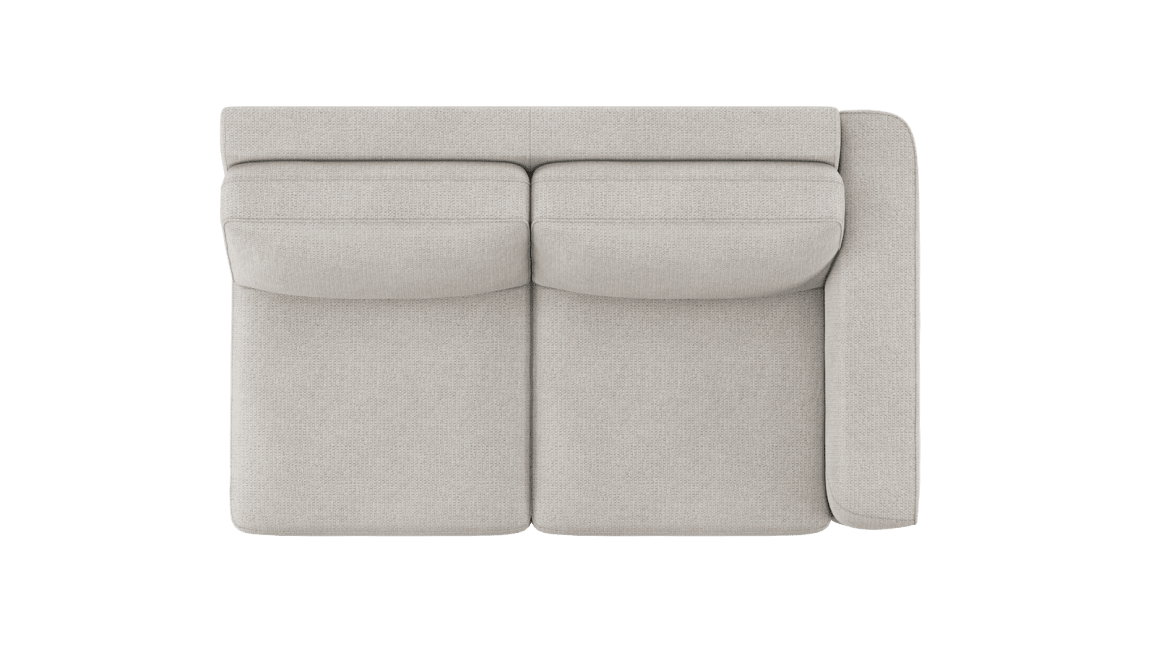 Happy@Home - Babette - Banken - 2.5-zits arm rechts - vast - incl. bonellvering