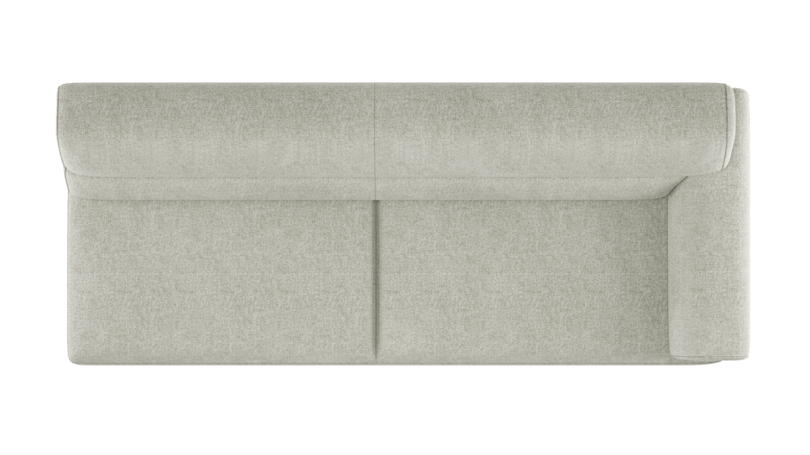 XOOON - Belem - Sofas - 3.5-Sitzer Armlehne rechts - hoch