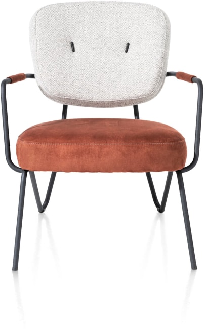 XOOON - June - Skandinavisches Design - Sessel + Taschenfederkern