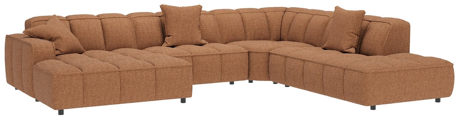 Henders & Hazel - Amalfi - Sofas - 1,5-Sitzer ohne Armlehnen - inkl. Taschenfedern