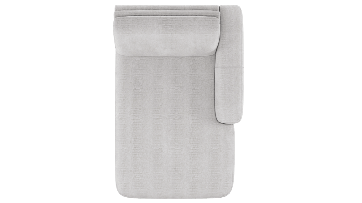 XOOON - Carini - Sofas - Longchair rechts - fest