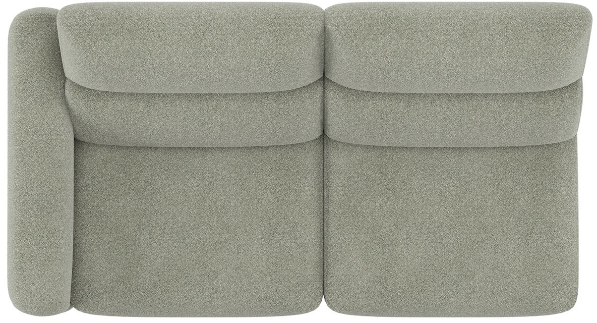 XOOON - Creazzo - Sofas - 3-Sitzer Armlehne links - fest