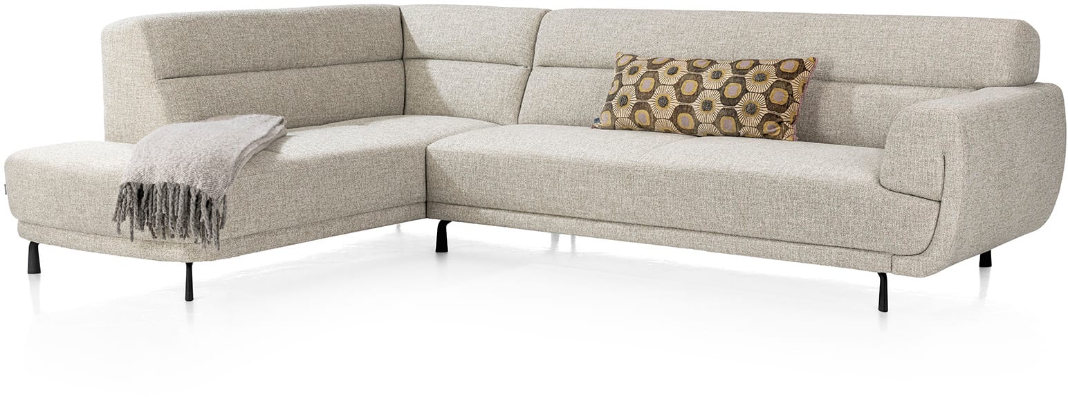 XOOON - Belem - Sofas - Ottomane links hoch - 2,5 Sitzer Armlehne rechts hoch