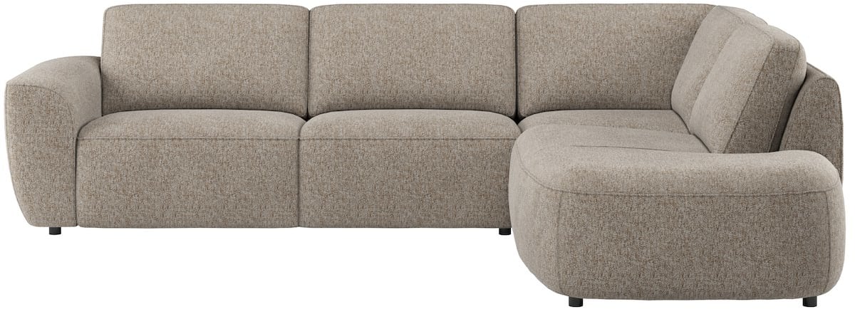 XOOON - Merano - Sofas - 2,5 Sitzer links - Ottomane gross rechts