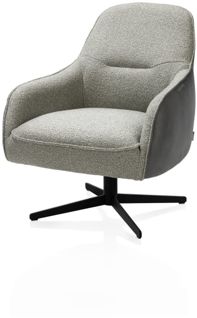 XOOON - Oviedo - Skandinavisches Design - Sessel mit niedriege Rücken