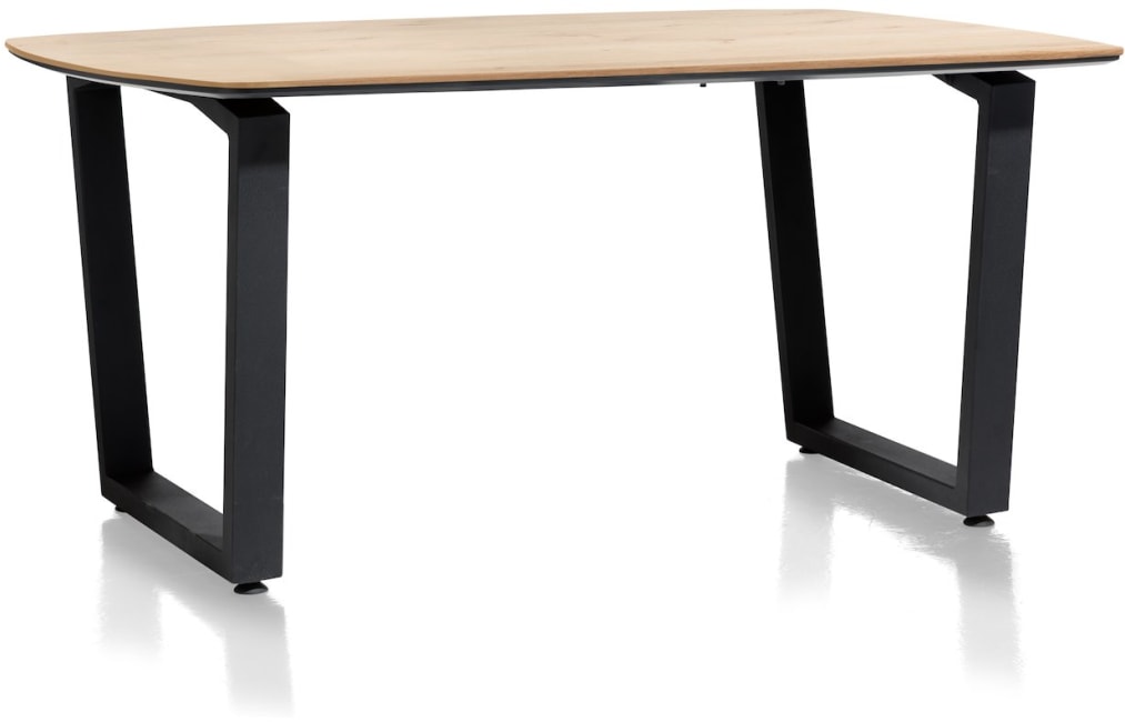 H&H - Vérone - Moderne - table de bar ovale 190 x 108 cm (hauteur: 92 cm)