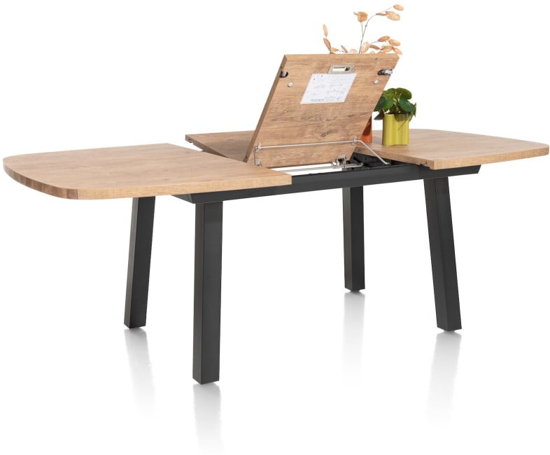 Henders and Hazel - Pavarotti - uitschuiftafel 190 (+ 60) x 110 cm