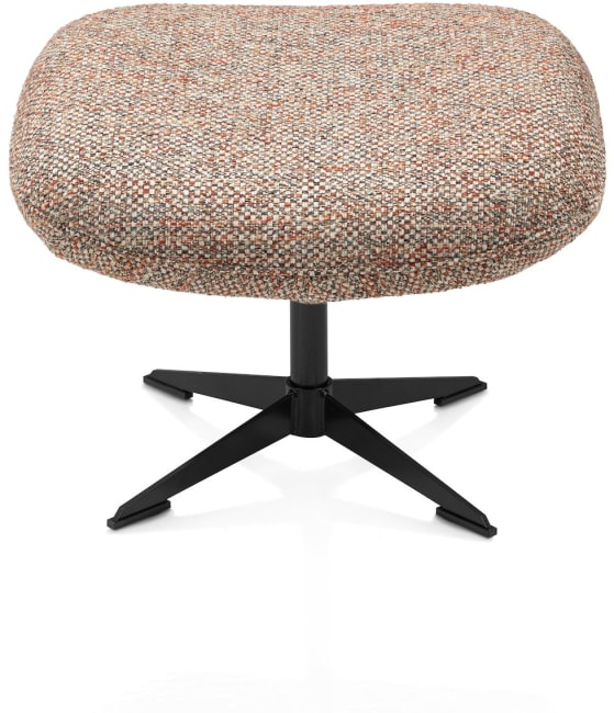 XOOON - Stresa - poef/hocker poot matt black