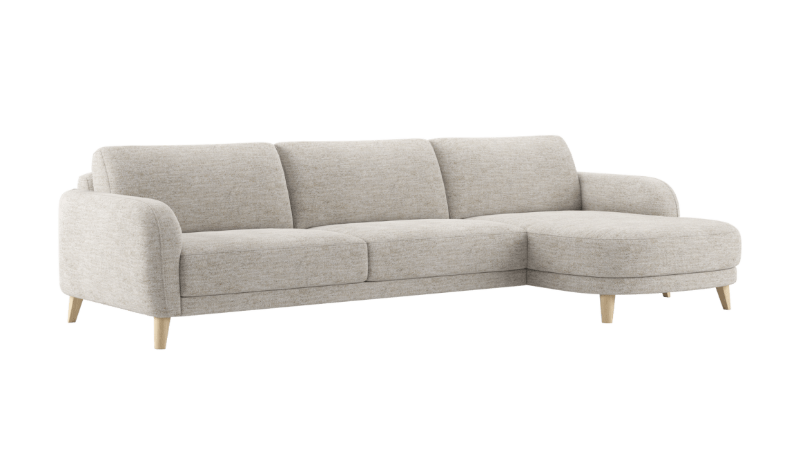 XOOON - Manciano - Banken - 3 zits arm links - longchair rechts 170 cm