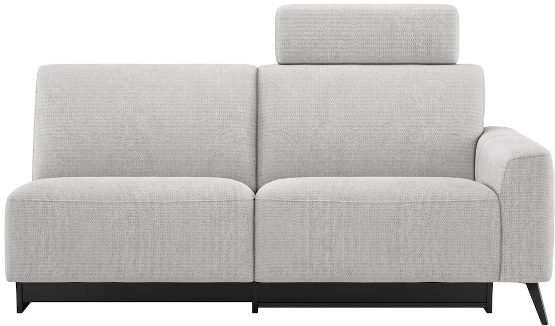 XOOON - Carini - Sofas - 3-Sitzer Armlehne rechts - 1 motorig elektrisch + 1 Kopfstutz - Bonellfederkern